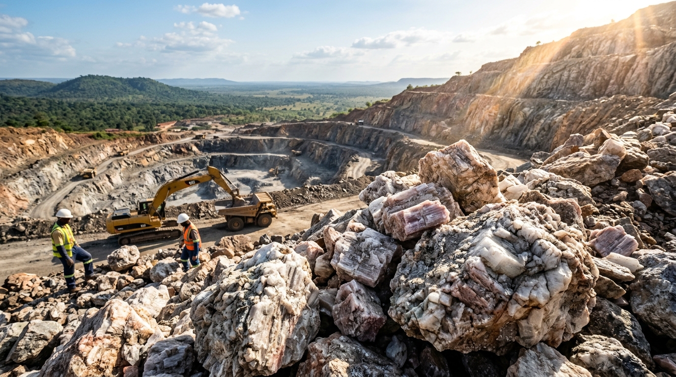 Lithium Pegmatite Mine